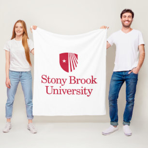 Stony Brook Universiteten   Ordmärke Fleecefilt