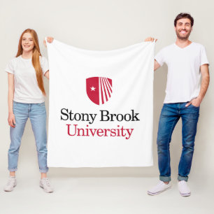 Stony Brook Universiteten   Ordmärke Fleecefilt