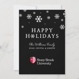 Stony Brook Universiteten Ordmärke Julkort