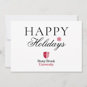 Stony Brook University Ordmark Julkort
