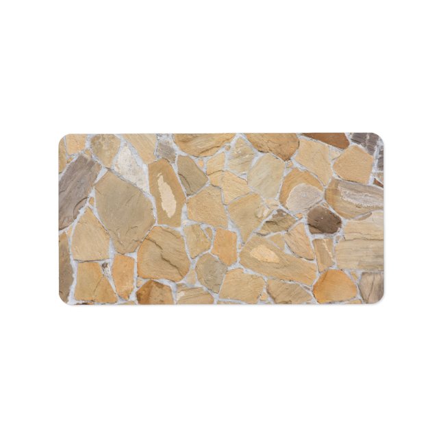 Stony mönster adressetikett (Framsidan)