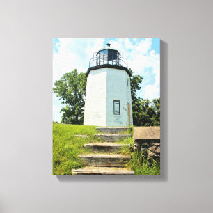 Stony Point Lighthouse, New York Canvastryck