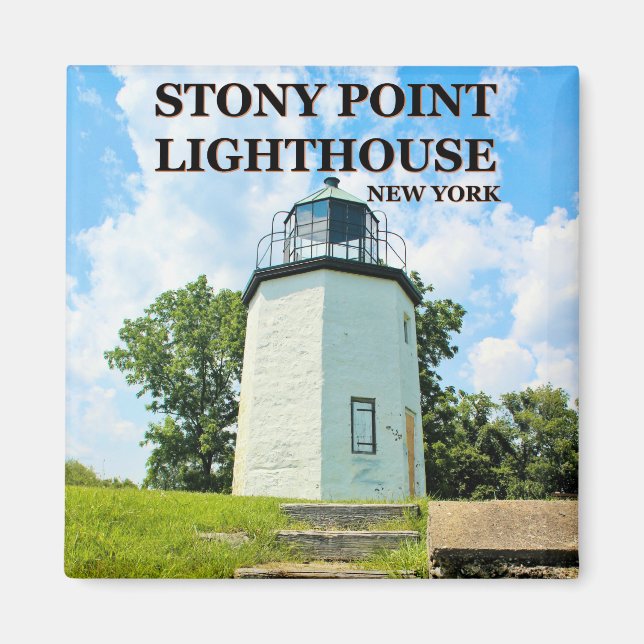 Stony Point Lighthouse, New York Magnet (Framsidan)