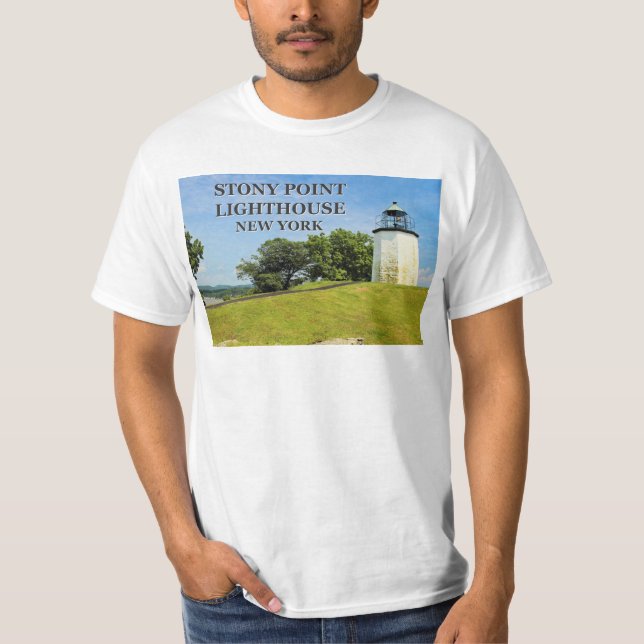 Stony Point Lighthouse, New York T-Shirt (Framsida)