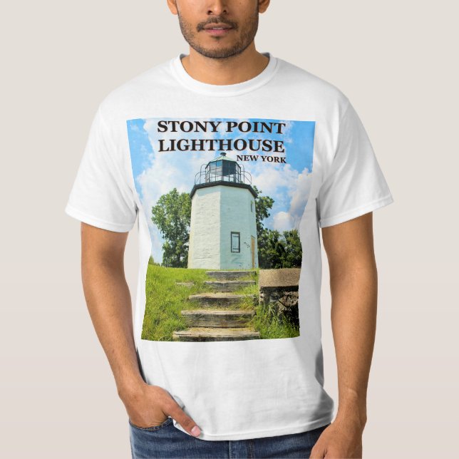 Stony Point Lighthouse, New York T-Shirt (Framsida)
