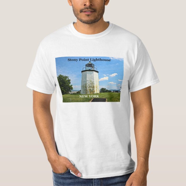 Stony Point Lighthouse, New York T-Shirt (Framsida)