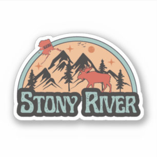 Stony River, Alaska Klistermärke Klistermärken