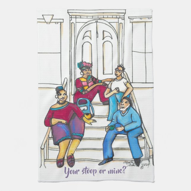 Stoop Stories Kitchen Towel Kökshandduk (Vertikal)