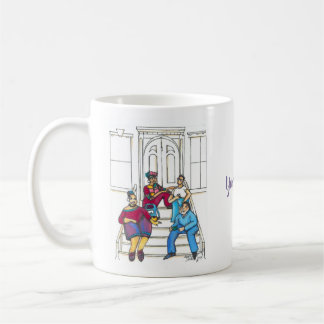 Stoop Stories Mugg (vit, 11 oz)