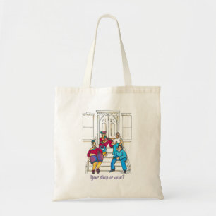 Stoop Stories Tote Bag Tygkasse