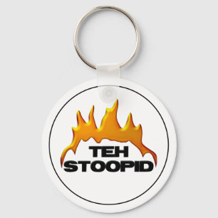 Stoopid Burns Nyckelring