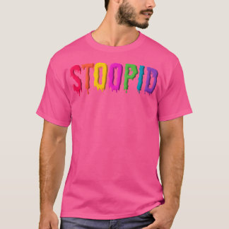 Stoopid Meme T Shirt - 69 Rapper Hip hop Tees Blac