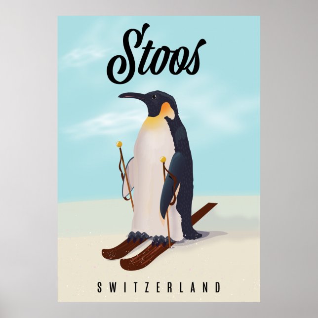 Stoos Schweiz Poster (Framsidan)
