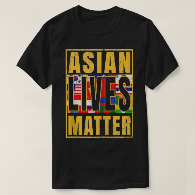 Stop AAPI Hate Support Awareness  Stop Asian Hate  T Shirt (Design framsida)