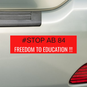 STOP AB 84 BILDEKAL