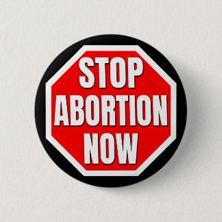 "STOP ABORTION NU" KNAPP