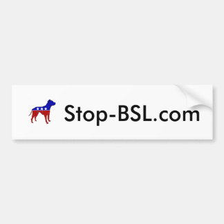 Stop-BSL.com bildekal! Bildekal