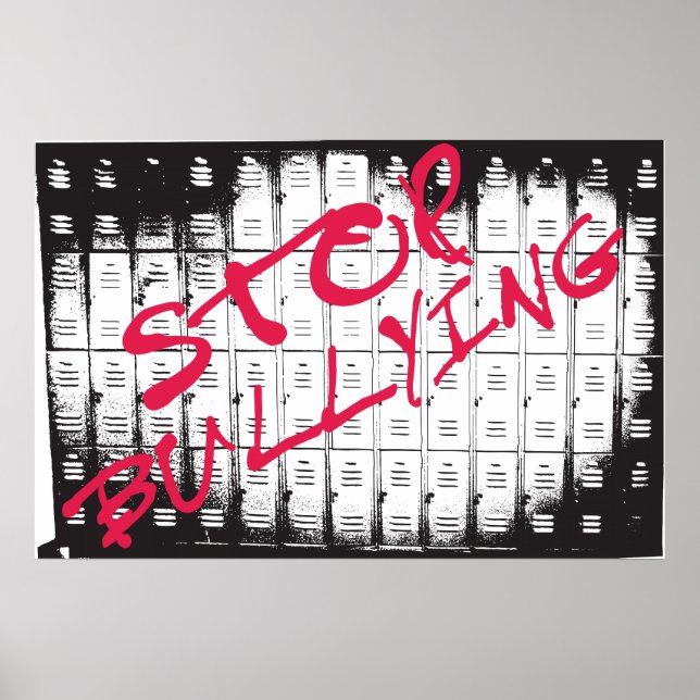 STOP BULLYING POSTER (Framsidan)