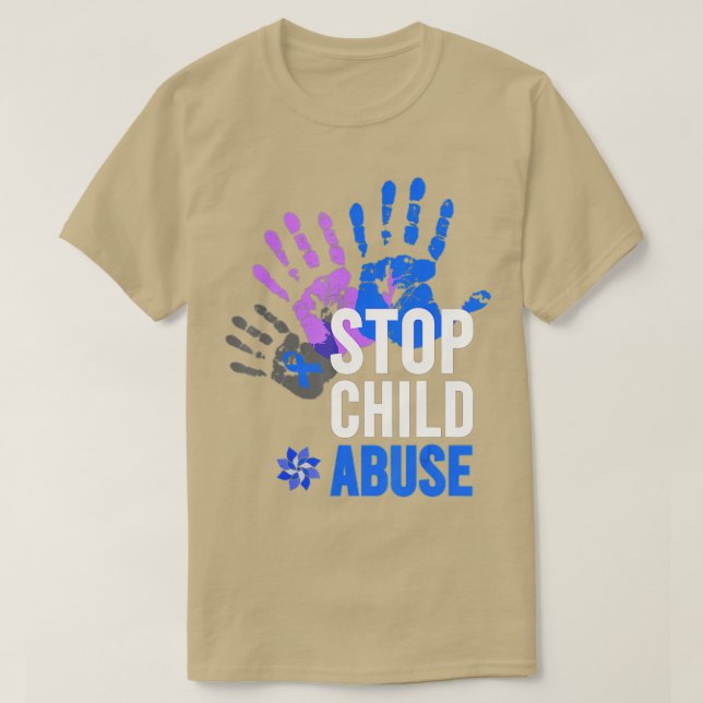 Stop Child Abuse  - Child Abuse , Stop Child Abuse T Shirt (Design framsida)