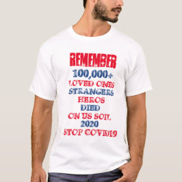 STOP COVID 19 T SHIRT