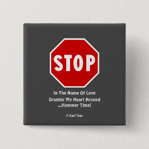 STOP... En MisterP-knapp Knapp