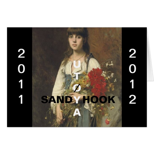 STOP GUN VOLENCE HÄLSNINGSKORT (Framsidan Horizontal)