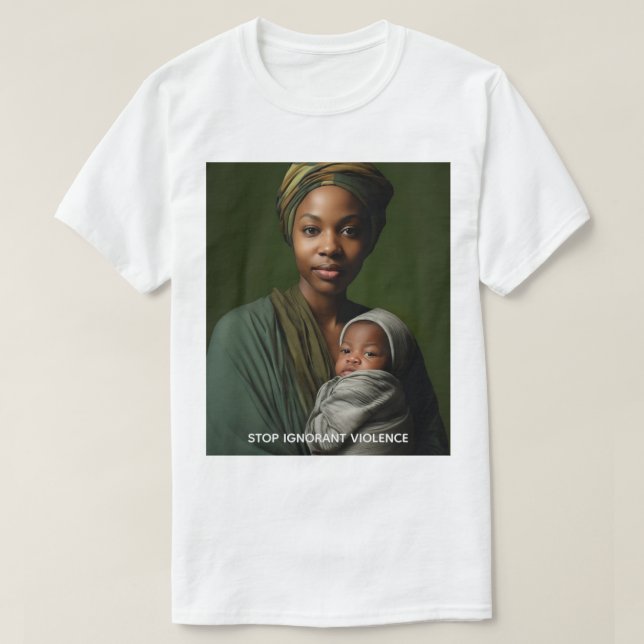 Stop Ignorant Violence T-Shirt (Design framsida)