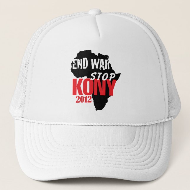 Stop Kony 2012 Hat Keps (Framsida)