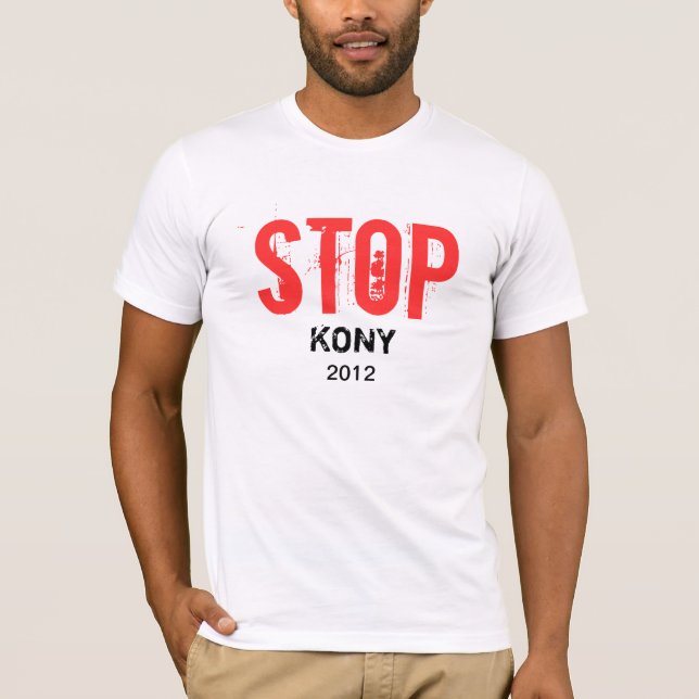 Stop Kony Tee Shirt (Framsida)