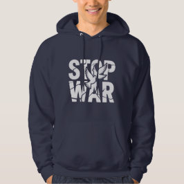 "STOP KRIG" med Många Peace Doves T-Shirt Hoodie