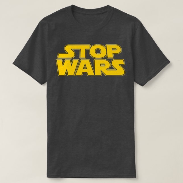STOP KRIG T SHIRT (Design framsida)