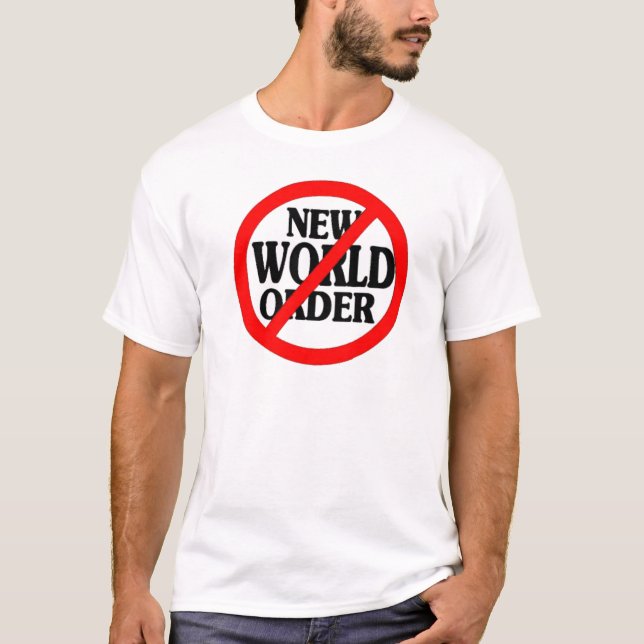 STOP NWO T-SHIRT (Framsida)