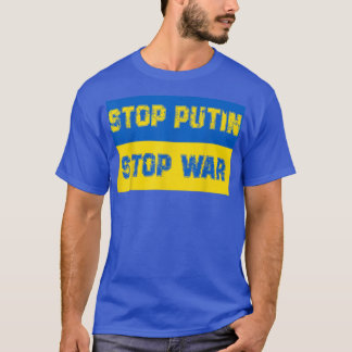 Stop putin stop war  t shirt