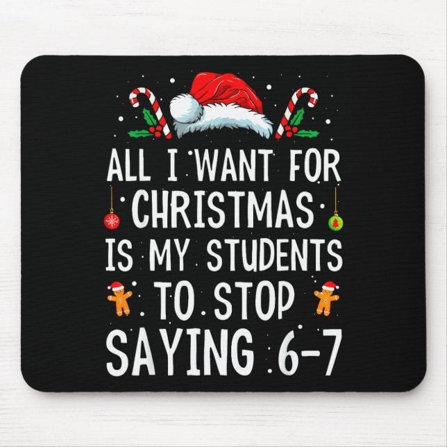 Stop Saying 6-7 Funny Teacher 67 Christmas Meme Si Musmatta (Framsidan)
