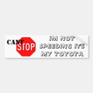 Stop-Sign.gif IM RUSA INTE DESS MIN TOYOTA,… Bildekal