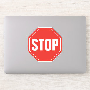 STOP-signatur Klistermärken
