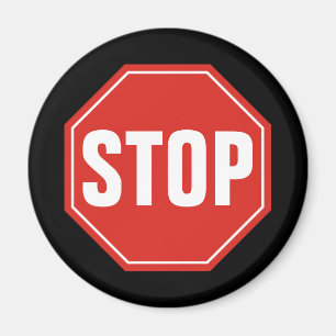 STOP-signatur Magnet