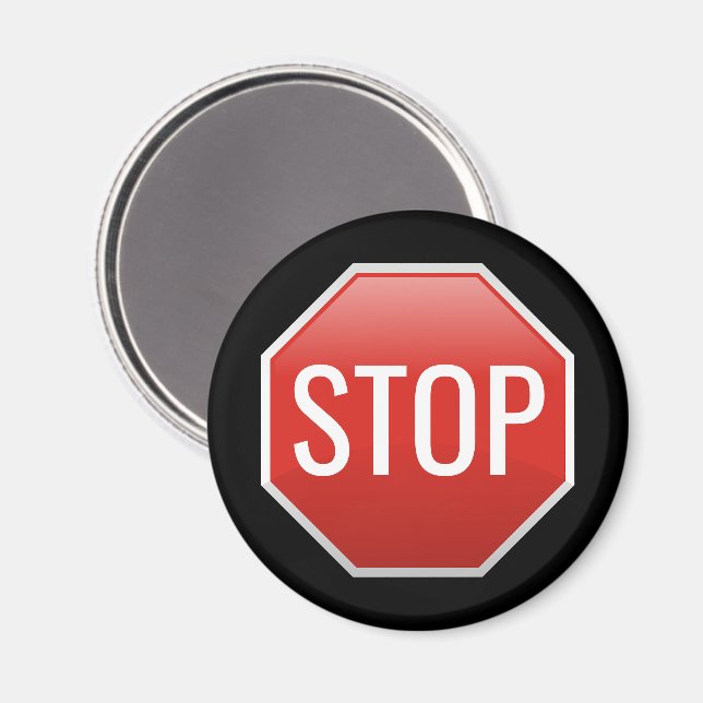 STOP-signaturmagnet Magnet (Front/Back)