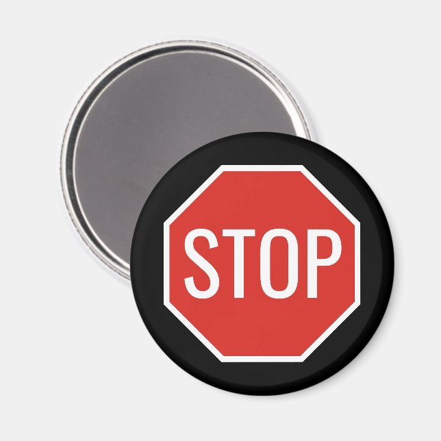STOP-signaturmagnet Magnet (Front/Back)