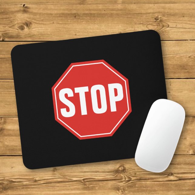 STOP Skylt Musmatta (Skapare uppladdad)