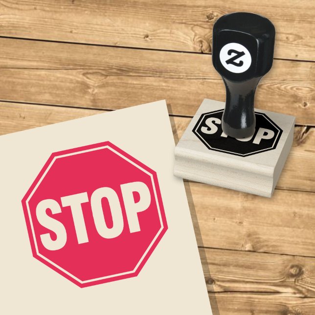 STOP Skylt Stämpel (Skapare uppladdad)