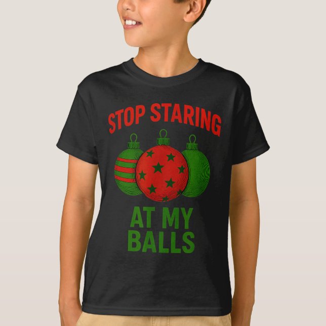 Stop Staring At My  T Shirt (Framsida)