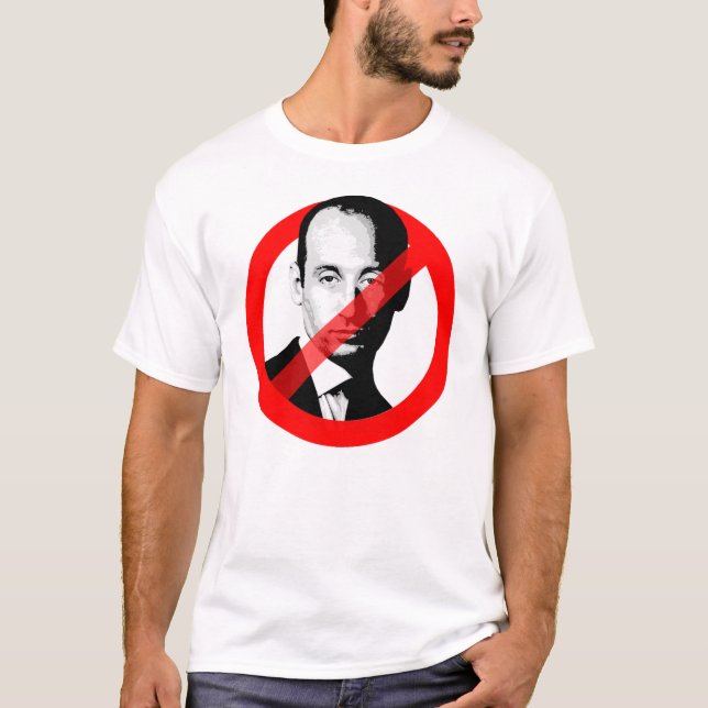 STOP STEPHEN MILLER T SHIRT (Framsida)