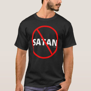 STOP SYMBOL Christian Faith Stop Satan T Shirt