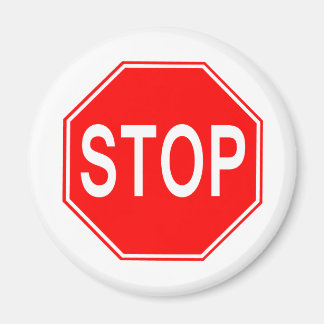 STOP-tecken - Magnet