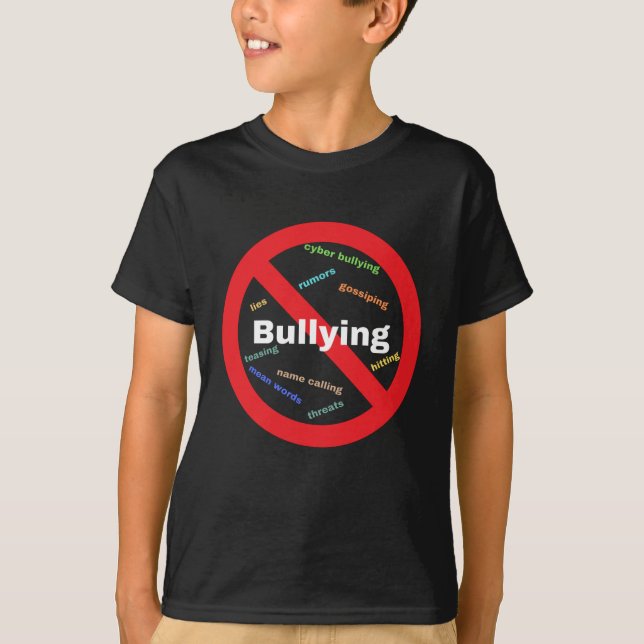 Stop the bullying t shirt (Framsida)