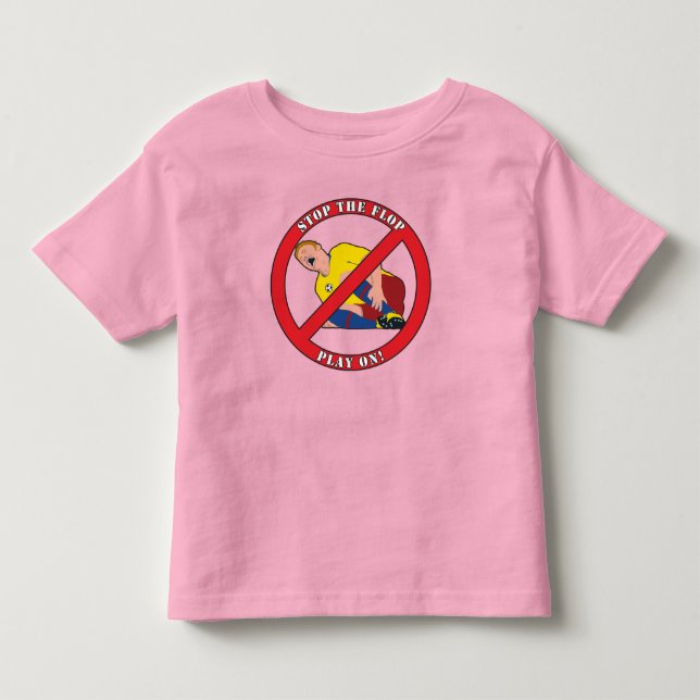 STOP THE FLOP T SHIRT (Framsida)