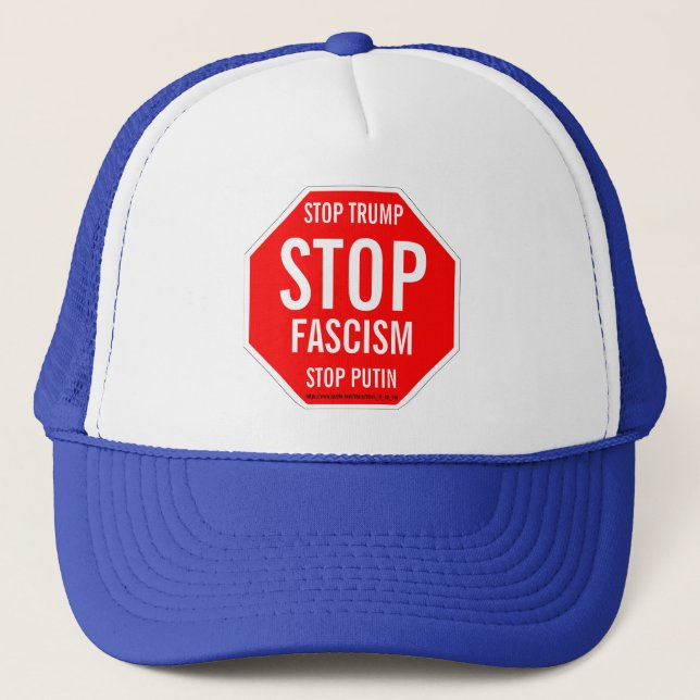 STOP TRUMP, STOP PUTIN, STOPPFASCISM KEPS (Framsida)