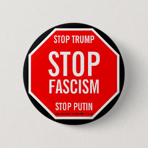STOP TRUMP, STOP PUTIN, STOPPFASCISM KNAPP