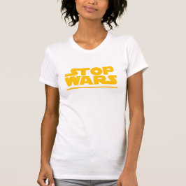 Stop Wars Parody Logo T Shirt